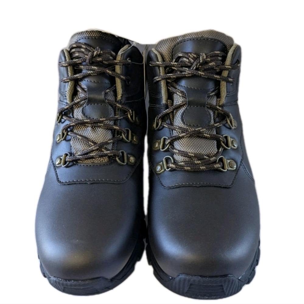 Deer Stags Gorp Boys Hiking Boots 3.5 M Dark Brown NWT